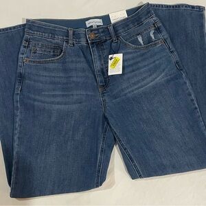 NWT Gibson Latimer Jeans Womens Size 10 The Perfect Fit High Rise Straight Denim